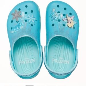 CROCS Frozen Themed Aqua Slippers